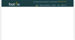 Desktop Screenshot of footfixhfx.com